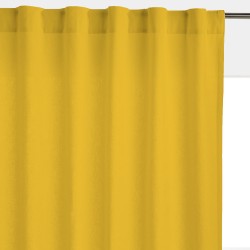 Штора уличная на Трубной ленте (В-220*Ш-145) Желтая, (ткань Оксфорд 600)  в Красногорске