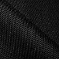 Прорезиненная ткань Оксфорд 600D ПВХ, Черный (на отрез)  в Красногорске