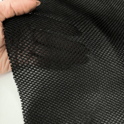 Сетка 3D трехслойная Air mesh 165 гр/м2, цвет Черный (на отрез)  в Красногорске